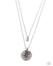 Load image into Gallery viewer, Paparazzi Accessories-Birthstone Beauty - Light Blue