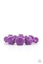 Load image into Gallery viewer, Paparazzi Accessories-Trendsetting Tourist - Purple-Bracelet