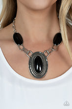 Load image into Gallery viewer, Paparazzi Accessories-Count to TENACIOUS - Black-Neckalace