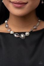 Load image into Gallery viewer, Paparazzi Accessories-Nautical Nirvana - Silver-Necklace