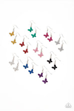 Load image into Gallery viewer, Starlit Shimmer Butterfly Earrings