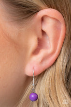 Load image into Gallery viewer, Paparazzi Accessories-Living in CHARM-only - Purple