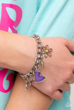 Load image into Gallery viewer, Paparazzi Accessories-Turn Up the Charm - Purple
