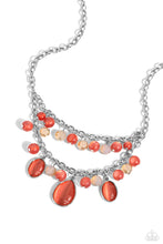 Load image into Gallery viewer, Paparazzi Accessories-Dewy Disposition - Orange