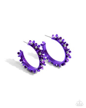 Load image into Gallery viewer, Paparazzi Accessories-Fashionable Flower Crown - Purple