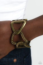 Load image into Gallery viewer, Paparazzi Accessories-Alternative Attitude - Brass
