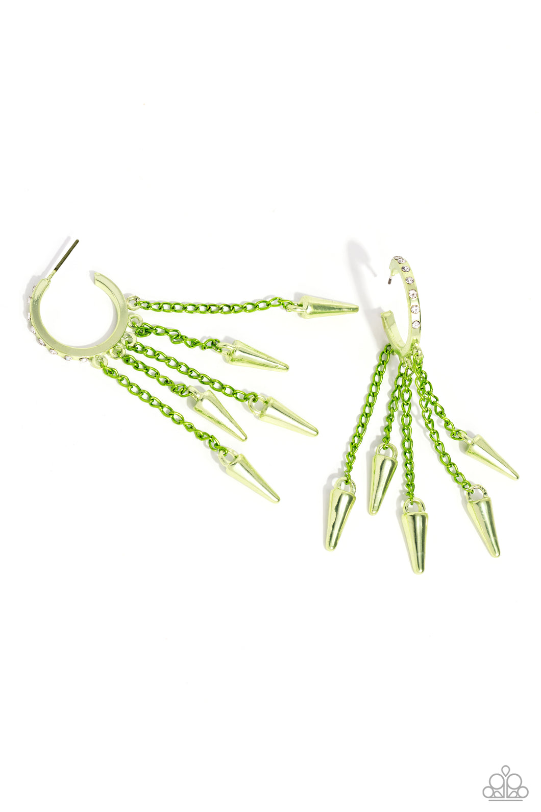 Paparazzi Accessories-Piquant Punk - Green