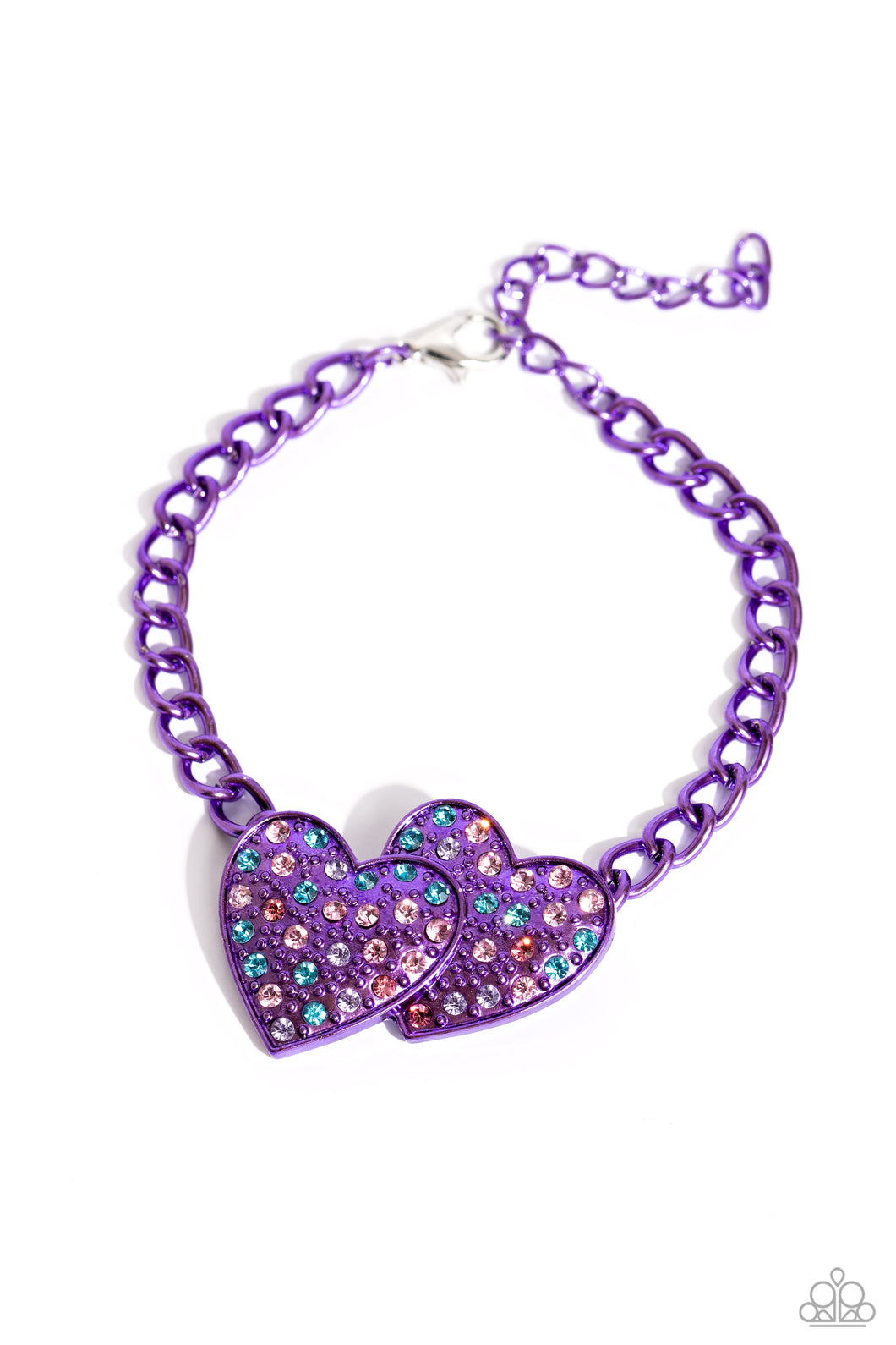 Paparazzi Accessories-Lovestruck Lineup - Purple