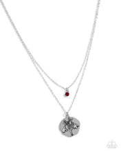 Load image into Gallery viewer, Paparazzi Accessories Birthstone Beauty - Dark Red
