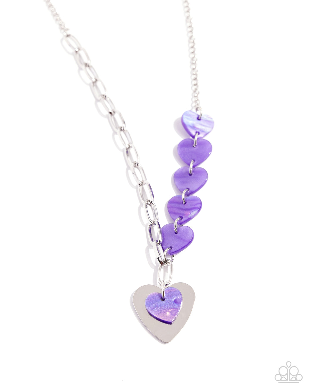 Paparazzi Accessories-HEART Of The Movement - Purple