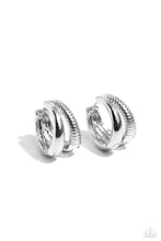 Load image into Gallery viewer, Paparazzi Accessories-Textured Tremolo - Silver
