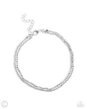 Load image into Gallery viewer, Paparazzi Accessories-Dainty Declaration - White
