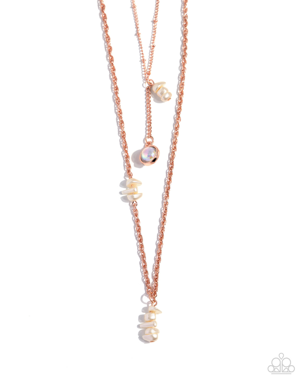 Paparazzi Accessories-Leisurely Layered - Copper