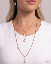 Load image into Gallery viewer, Paparazzi Accessories-Leisurely Layered - Copper
