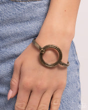 Load image into Gallery viewer, Paparazzi Accessories-Rustic Review - Brass
