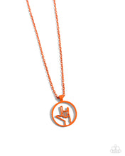 Load image into Gallery viewer, Paparazzi Accessories-Abstract ASL - Orange
