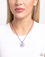 Load image into Gallery viewer, Paparazzi Accessories-Abstract ASL - Purple
