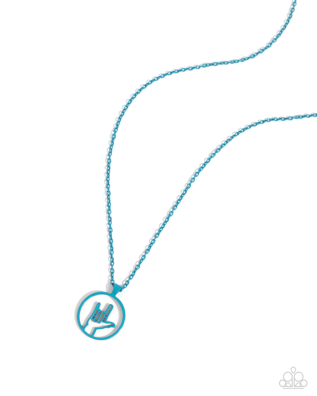 Paparazzi Accessories-Abstract ASL - Blue