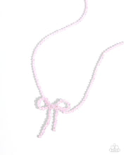 Load image into Gallery viewer, Paparazzi Accessories-Somebody I Used to BOW - Pink
