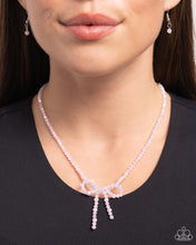 Load image into Gallery viewer, Paparazzi Accessories-Somebody I Used to BOW - Pink
