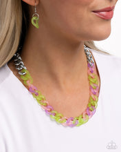Load image into Gallery viewer, Paparazzi Accessories-Rainbow Ragtime - Green
