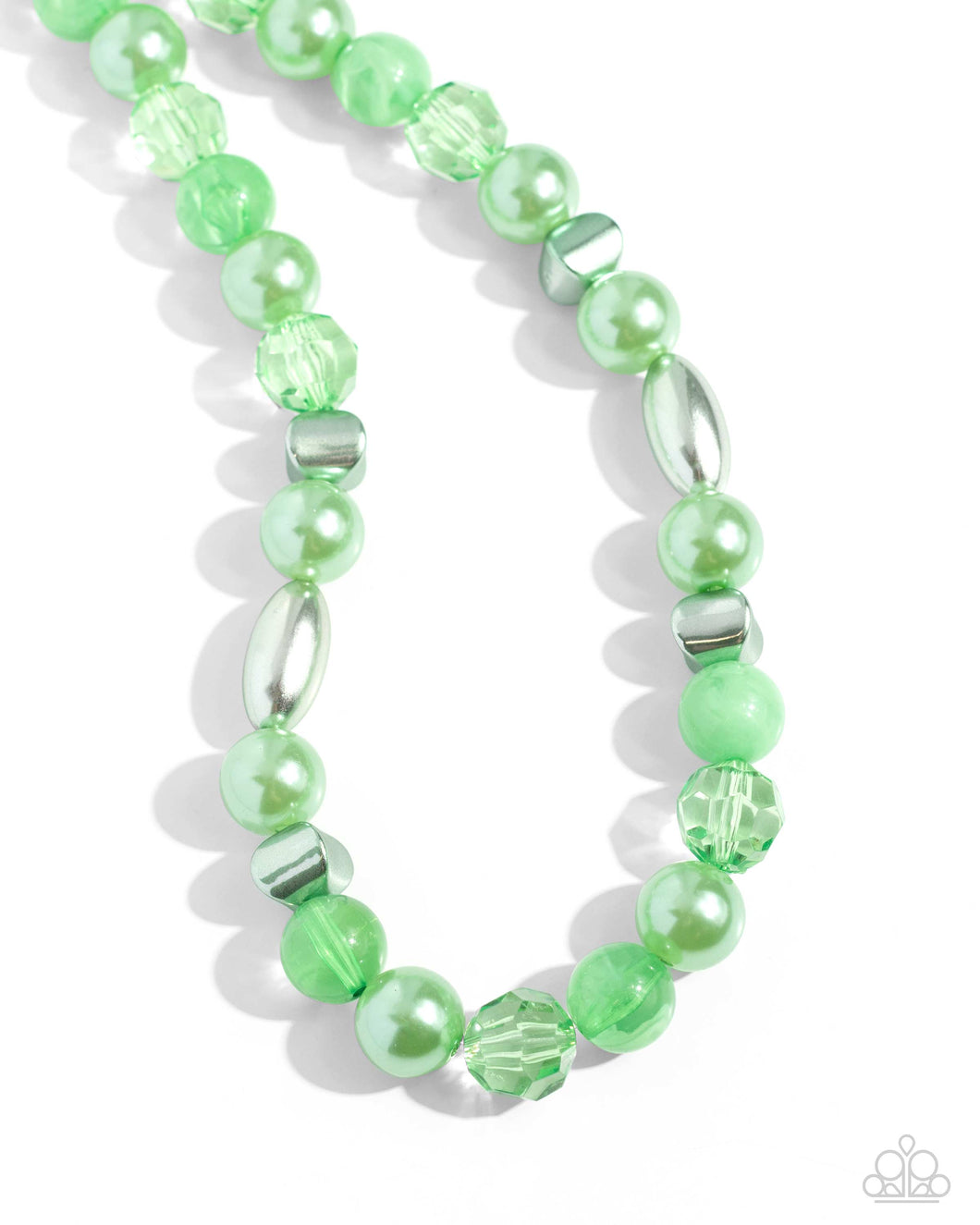 Paparazzi Accessories-Plentiful Pearls - Green