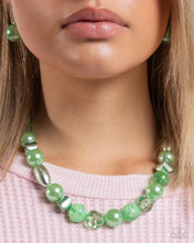 Load image into Gallery viewer, Paparazzi Accessories-Plentiful Pearls - Green
