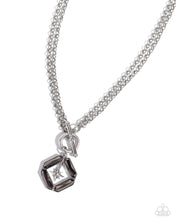 Load image into Gallery viewer, Paparazzi Accessories-Compass Cadenza - Silver
