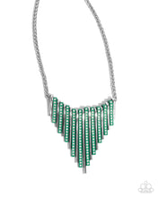 Load image into Gallery viewer, Paparazzi Accessories-Fashionable Fringe - Green
