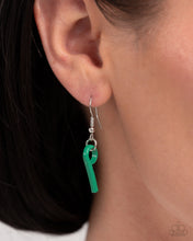 Load image into Gallery viewer, Paparazzi Accessories-Fashionable Fringe - Green
