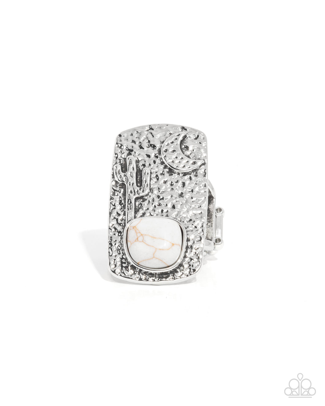 Paparazzi Accessories-Desert Landscape - White