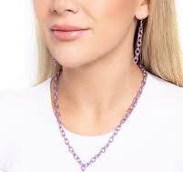 Load image into Gallery viewer, Paparazzi necklace-Loving Luxury - purple
