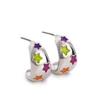 Load image into Gallery viewer, Paparazzi Earring ~ SCOUTING Stars - Multi
