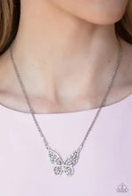 Load image into Gallery viewer, Paparazzi Accessories-Baroque Butterfly - multi - necklace
