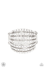 Load image into Gallery viewer, Paparazzi Accessories-Blinding Brilliance - White-Ring
