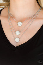 Load image into Gallery viewer, Paparazzi Accessories: CEO of Chic - White Necklace
