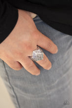 Load image into Gallery viewer, Paparazzi Accessories: Stand Guard - Silver Ring
