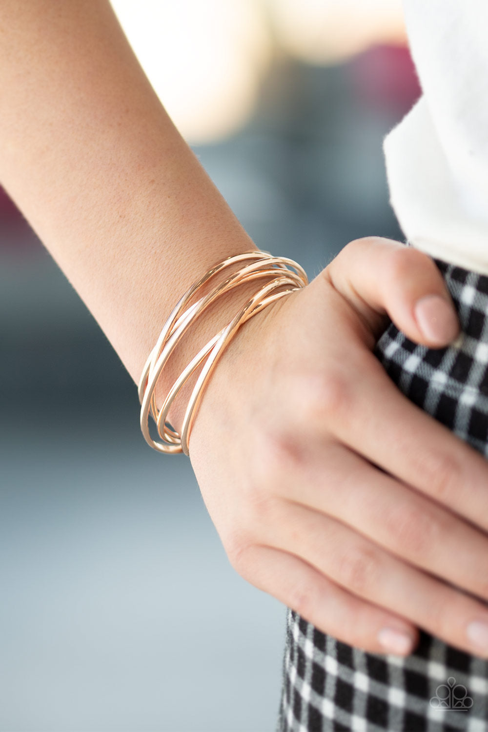 Modest Goddess gold bracelet