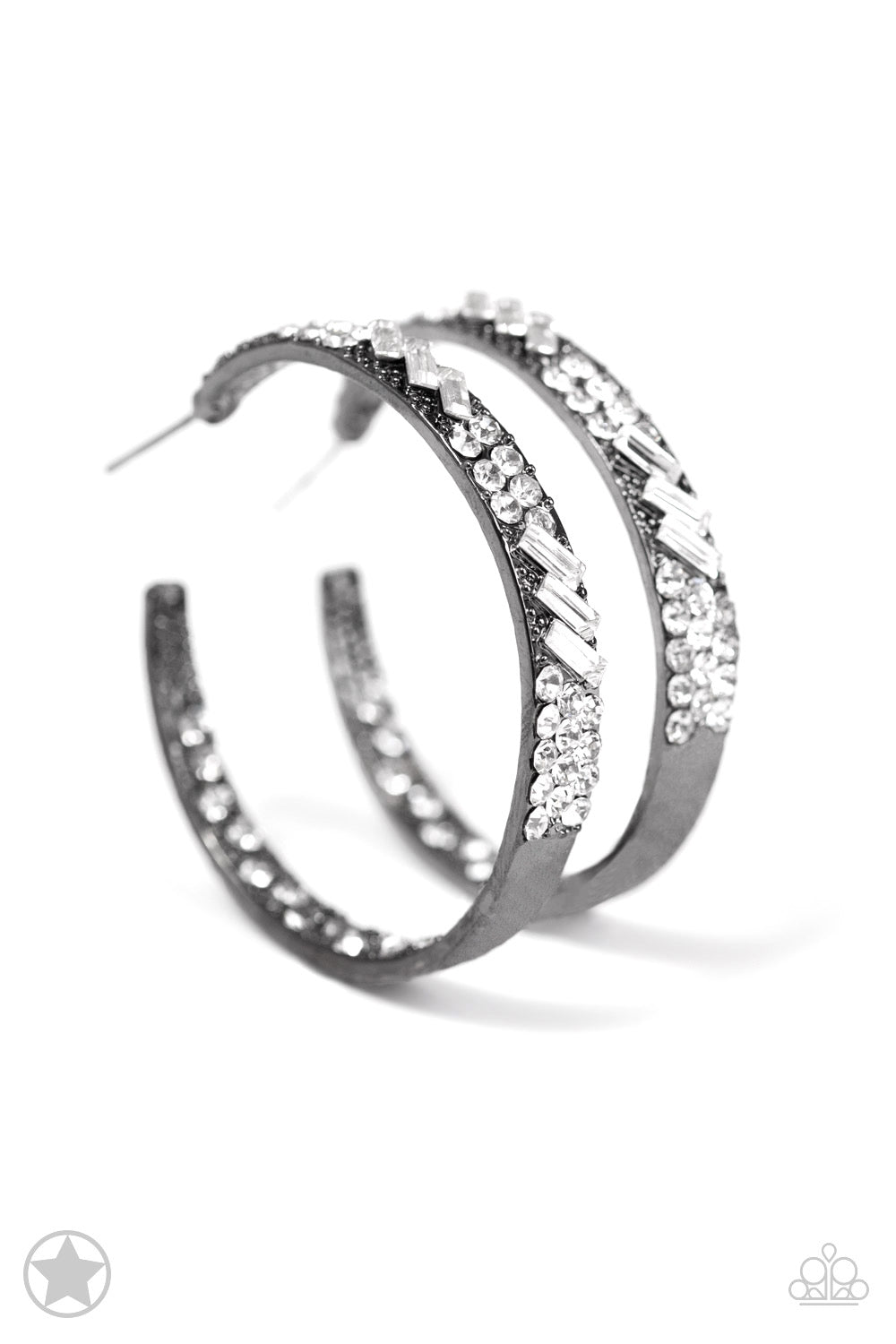 Glitzy by association gunmetal
