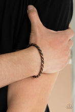 Load image into Gallery viewer, Paparazzi Accessories-Combat Ready - Copper
