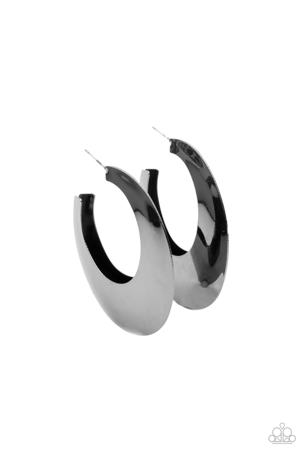 Paparazzi Accessories-Going OVAL-board - Black