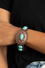Load image into Gallery viewer, Paparazzi Accessories-Canyon Heirloom - Copper-Bracelet
