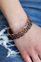 Load image into Gallery viewer, Paparazzi Accessories-Wild Vineyards - Copper-Bracelet
