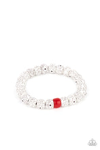 Load image into Gallery viewer, Paparazzi Acessories: ZEN Second Rule - Red Bracelet

