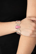 Load image into Gallery viewer, Paparazzi Accessories-Yacht Club Couture - Pink-Bracelet
