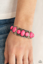 Load image into Gallery viewer, Paparazzi Accessories-Southern Splendor - Pink
