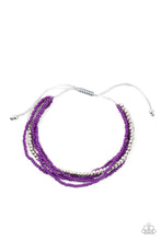 Load image into Gallery viewer, Paparazzi Accessories: All Beaded Up - Purple Bracelet

