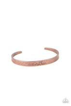 Load image into Gallery viewer, Paparazzi Accessories-Sweetly Named - Copper
