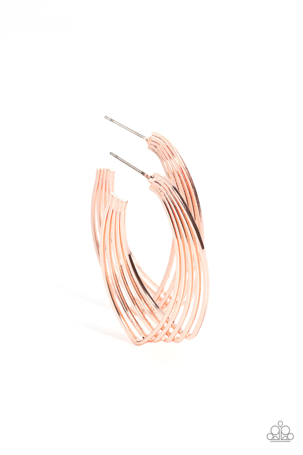 Paparazzi Accessories-Industrial Illusion - Rose Gold