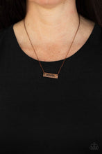 Load image into Gallery viewer, Paparazzi Accessories-Blessed Mama - Copper
